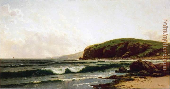Headlands and Breakers painting - Alfred Thompson Bricher Headlands and Breakers art painting